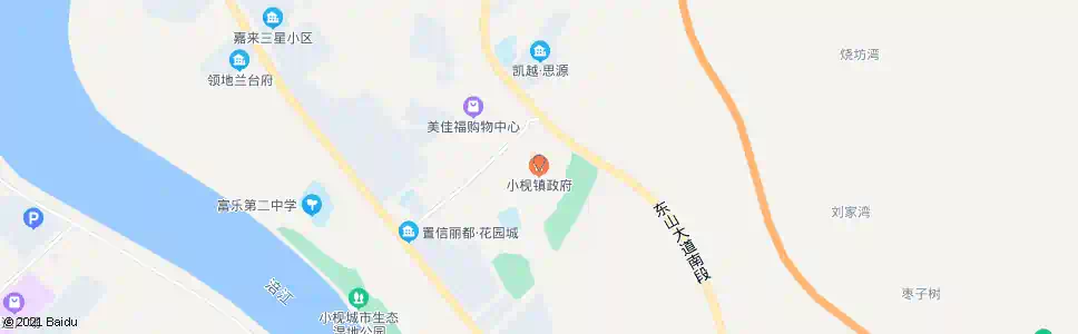 绵阳小枧政府_公交站地图_绵阳公交_妙搜公交查询2025
