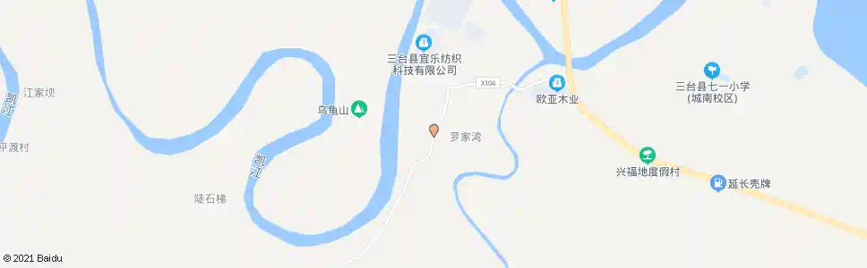绵阳罗家湾_公交站地图_绵阳公交_妙搜公交查询2025