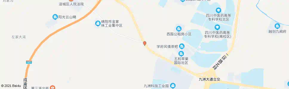 绵阳天生桥_公交站地图_绵阳公交_妙搜公交查询2025