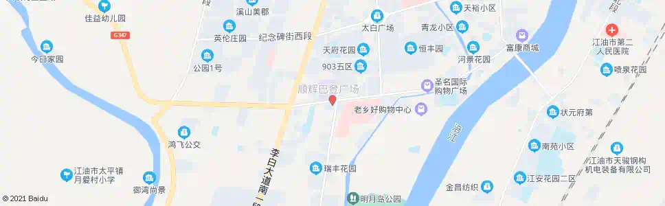 绵阳广电大楼_公交站地图_绵阳公交_妙搜公交查询2025