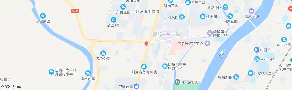 绵阳马路湾综合市场_公交站地图_绵阳公交_妙搜公交查询2025