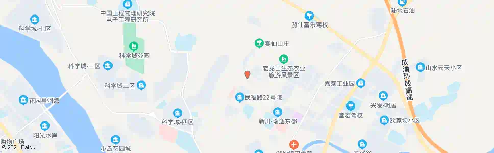 绵阳老龙山广场_公交站地图_绵阳公交_妙搜公交查询2025