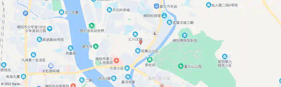 绵阳游仙区政府_公交站地图_绵阳公交_妙搜公交查询2025