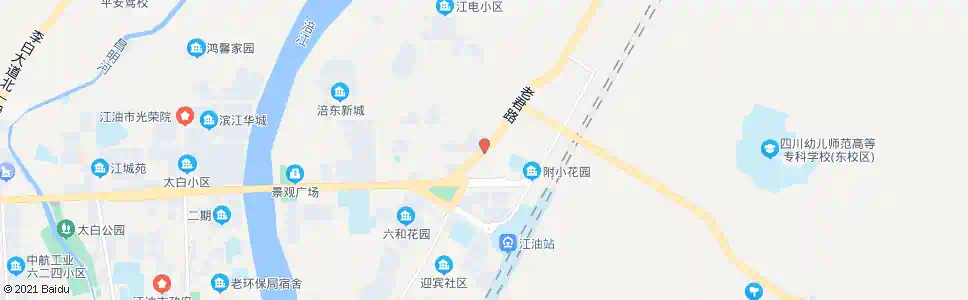绵阳车务B区_公交站地图_绵阳公交_妙搜公交查询2025