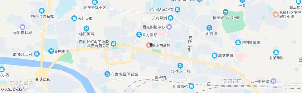 绵阳嘉兴警宛招呼站_公交站地图_绵阳公交_妙搜公交查询2025