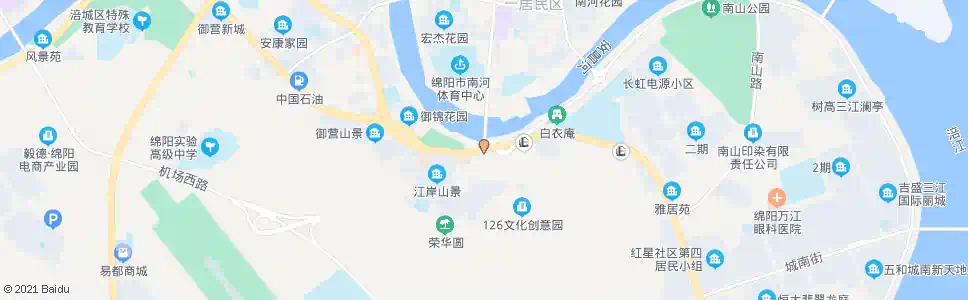 绵阳南河大桥_公交站地图_绵阳公交_妙搜公交查询2025