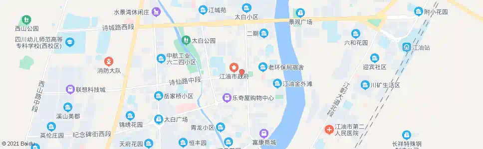 绵阳江油大剧院_公交站地图_绵阳公交_妙搜公交查询2025