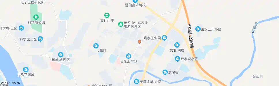 绵阳游仙路中段_公交站地图_绵阳公交_妙搜公交查询2025