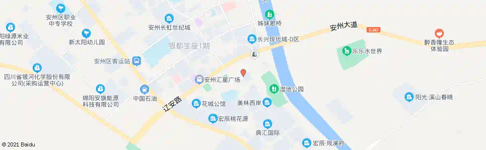 绵阳建安街_公交站地图_绵阳公交_妙搜公交查询2025