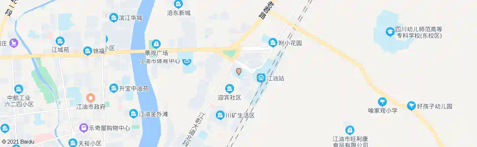 绵阳三合一中_公交站地图_绵阳公交_妙搜公交查询2025