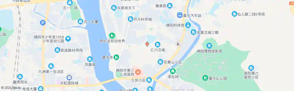 绵阳治平路中段_公交站地图_绵阳公交_妙搜公交查询2025