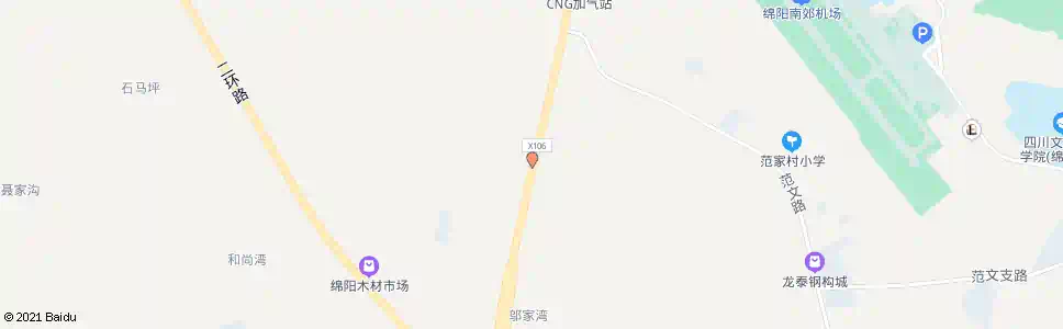 绵阳雷达站_公交站地图_绵阳公交_妙搜公交查询2025