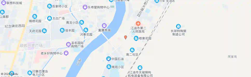 绵阳长城特钢_公交站地图_绵阳公交_妙搜公交查询2025