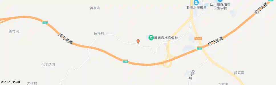 绵阳科运集团招呼站_公交站地图_绵阳公交_妙搜公交查询2025