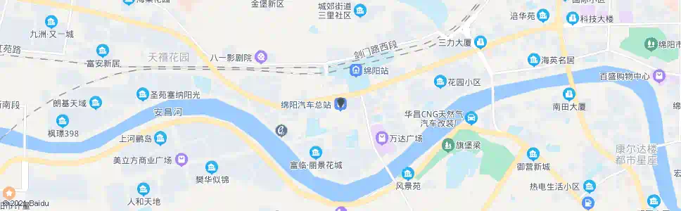 绵阳劳坪车站_公交站地图_绵阳公交_妙搜公交查询2025