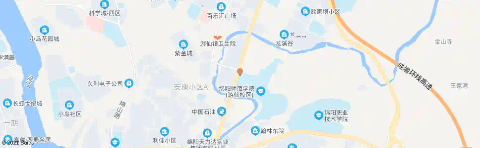 绵阳黄家坝_公交站地图_绵阳公交_妙搜公交查询2025