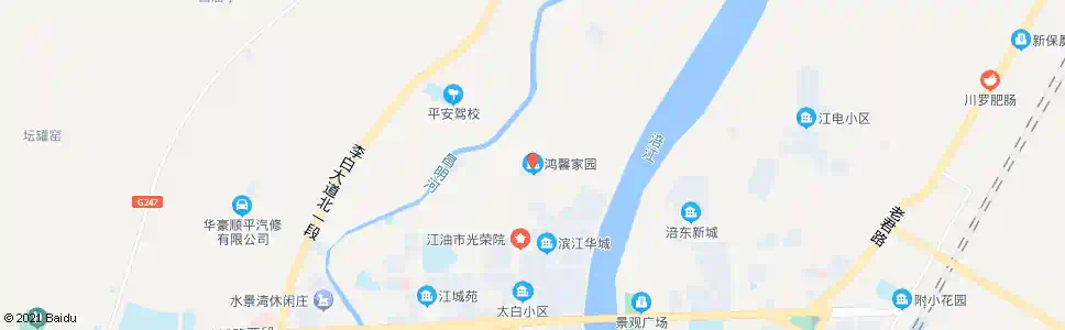 绵阳鸿馨家园_公交站地图_绵阳公交_妙搜公交查询2025