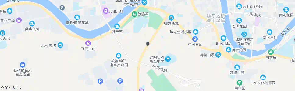 绵阳东岳路口_公交站地图_绵阳公交_妙搜公交查询2025
