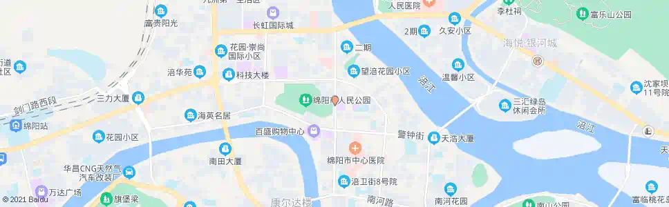绵阳建国门_公交站地图_绵阳公交_妙搜公交查询2025
