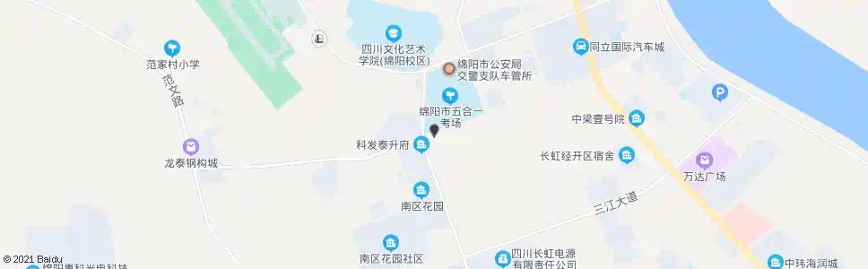 绵阳文武村二社_公交站地图_绵阳公交_妙搜公交查询2025