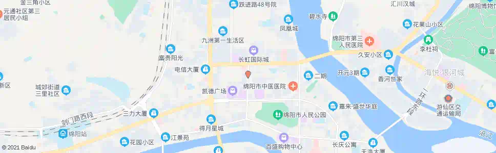 绵阳富乐路_公交站地图_绵阳公交_妙搜公交查询2025