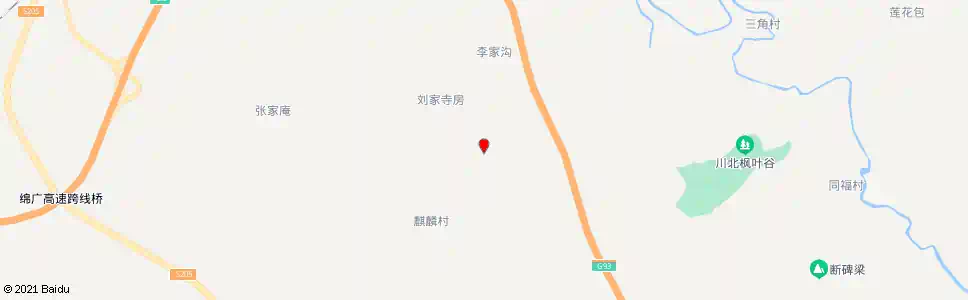 绵阳麒麟村_公交站地图_绵阳公交_妙搜公交查询2025