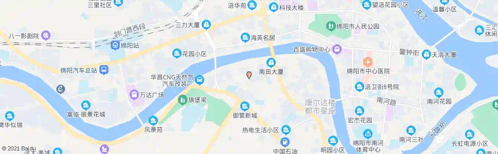 绵阳御旗路_公交站地图_绵阳公交_妙搜公交查询2025