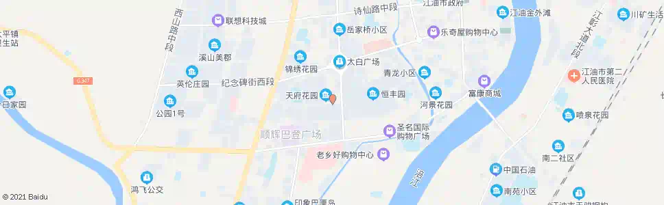 绵阳九零三生活五区_公交站地图_绵阳公交_妙搜公交查询2025