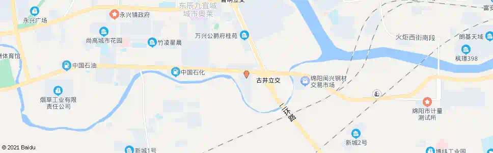 绵阳铁骑力士集团_公交站地图_绵阳公交_妙搜公交查询2025