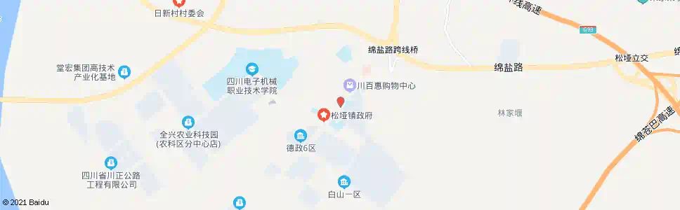 绵阳鹤翔街口_公交站地图_绵阳公交_妙搜公交查询2025