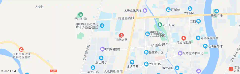 绵阳白玉路_公交站地图_绵阳公交_妙搜公交查询2025
