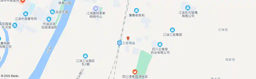 绵阳河南工业园_公交站地图_绵阳公交_妙搜公交查询2025