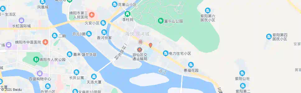 绵阳沈家坝_公交站地图_绵阳公交_妙搜公交查询2025