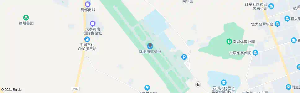 绵阳机场路_公交站地图_绵阳公交_妙搜公交查询2025
