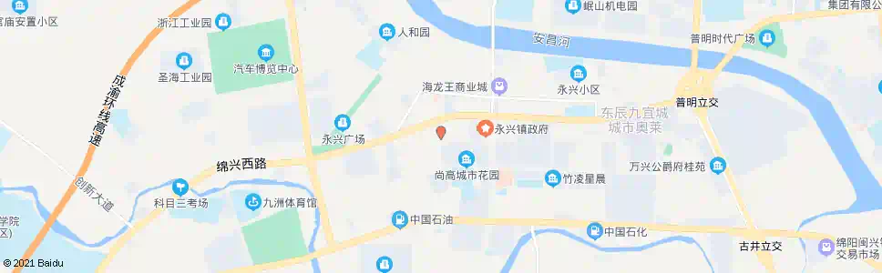 绵阳永兴_公交站地图_绵阳公交_妙搜公交查询2025