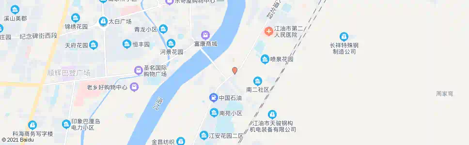 绵阳长钢南二区市场_公交站地图_绵阳公交_妙搜公交查询2025