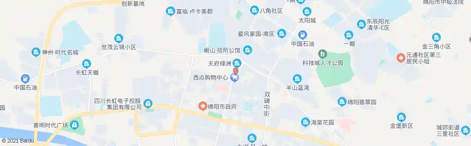 绵阳富强口腔门诊部_公交站地图_绵阳公交_妙搜公交查询2025