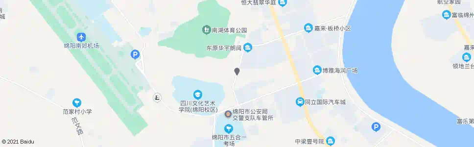 绵阳三号路_公交站地图_绵阳公交_妙搜公交查询2025