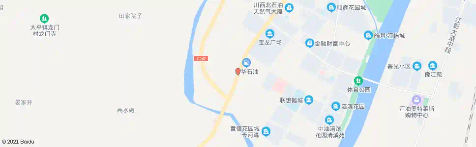 绵阳李家巷子_公交站地图_绵阳公交_妙搜公交查询2025