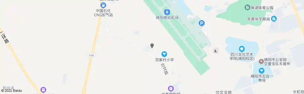 绵阳范家村四社_公交站地图_绵阳公交_妙搜公交查询2025