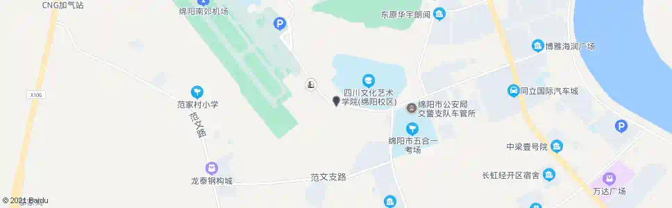 绵阳机场东路_公交站地图_绵阳公交_妙搜公交查询2025