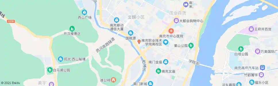 南充张澜故居_公交站地图_南充公交_妙搜公交查询2025