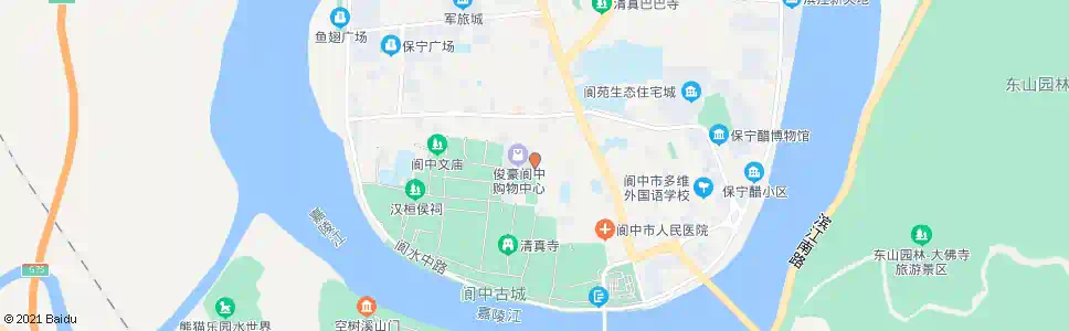 南充人民广场_公交站地图_南充公交_妙搜公交查询2025