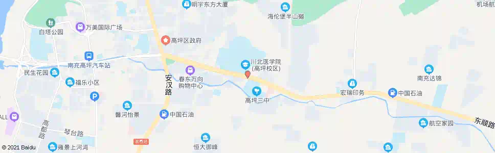 南充八四三二_公交站地图_南充公交_妙搜公交查询2025