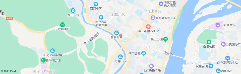 南充张澜纪念馆_公交站地图_南充公交_妙搜公交查询2025