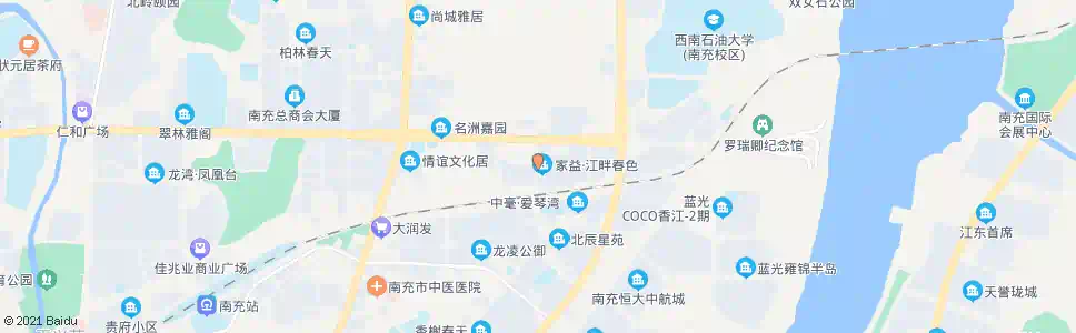 南充川石_公交站地图_南充公交_妙搜公交查询2025