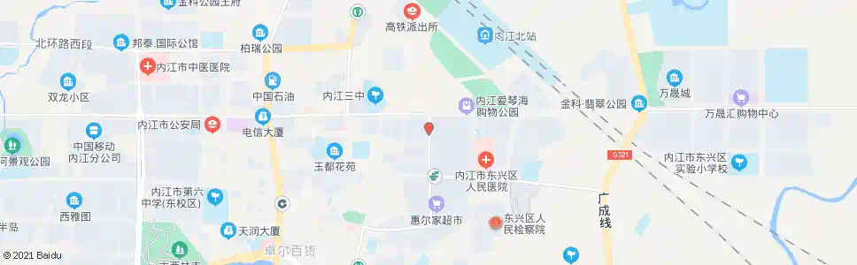 内江金山城_公交站地图_内江公交_妙搜公交查询2025