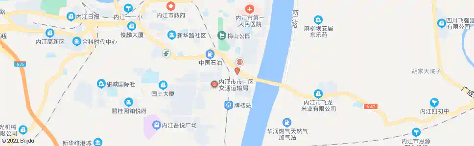内江东站转盘_公交站地图_内江公交_妙搜公交查询2025