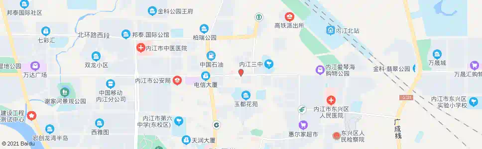 内江西林批发市场_公交站地图_内江公交_妙搜公交查询2025