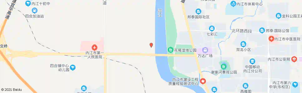 内江土地庙_公交站地图_内江公交_妙搜公交查询2025